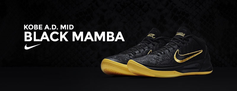 Giày Bóng Rổ Chính Hãng Nike Kobe Ad Mid Black Mamba | Giày Bóng Rổ Nero  Shop