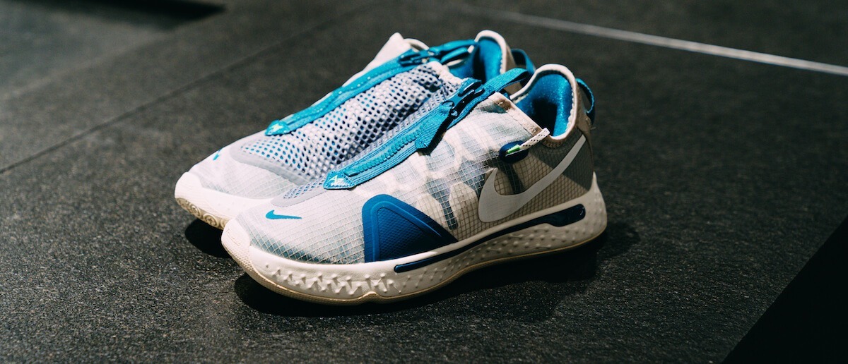 Giay bong ro chinh hang nike pg 4 pcg teal CZ2240-200