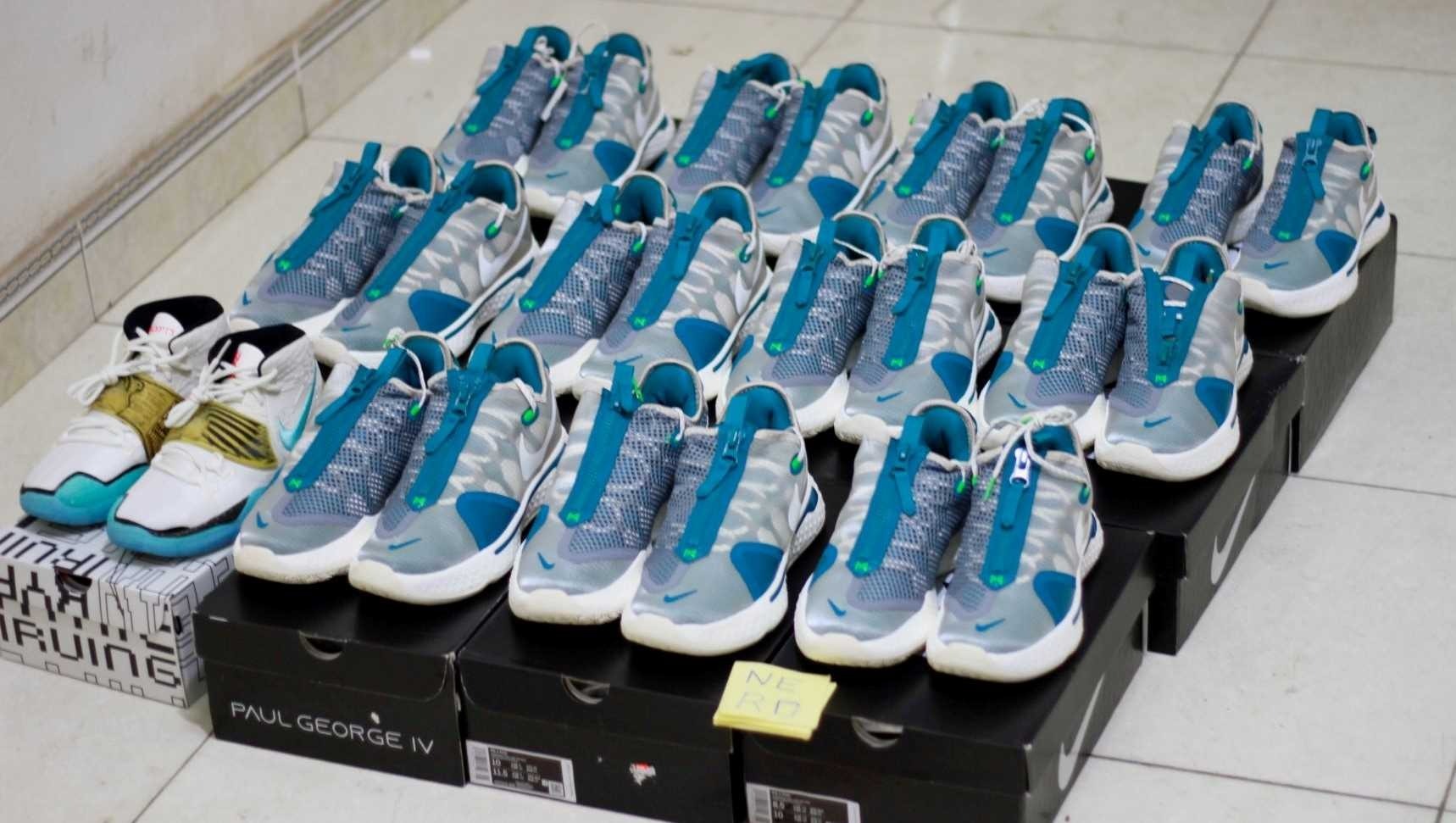 Giày bóng rổ nike pg 4 pcg teal